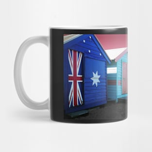 Bathing Boxes, Brighton Beach Mug